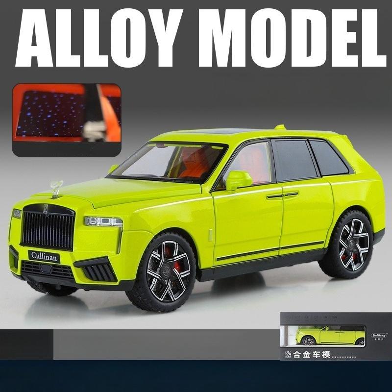1:24 Rolls Royce Cullinan Phantom Modellauto Spielzeug Legierung Karosserie Licht Sound Stoßdämpfung Sportwagen Modelle Sammlung Jungen Geschenke