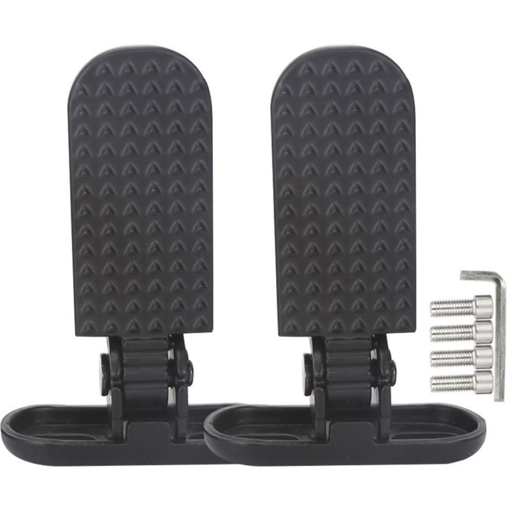 1 Pair Quick Release Bike Rear Pedals Foldable Ebike Pegs Bike Pegs  for Electric Bicycle