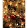 New Christmas Old Man Snowman Christmas Tree Decorative Light Window Creative Pendant Pendant Colorful Light String