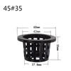 Plastic Net Pots Hydroponics Growing Systems Plant Nursery Pots for Gardening