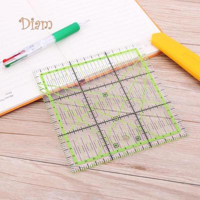 Lachepper Square Patchwork Tailor Cloth Cutting Quilting Ruler DIY Handmade Sewing Tool Accessories