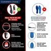 Premium Orthopedic Sport Insoles for Feet PU Gel Shock Absorption Breathable Sole Pad Sport Arch Support Feet Pain Care Insole