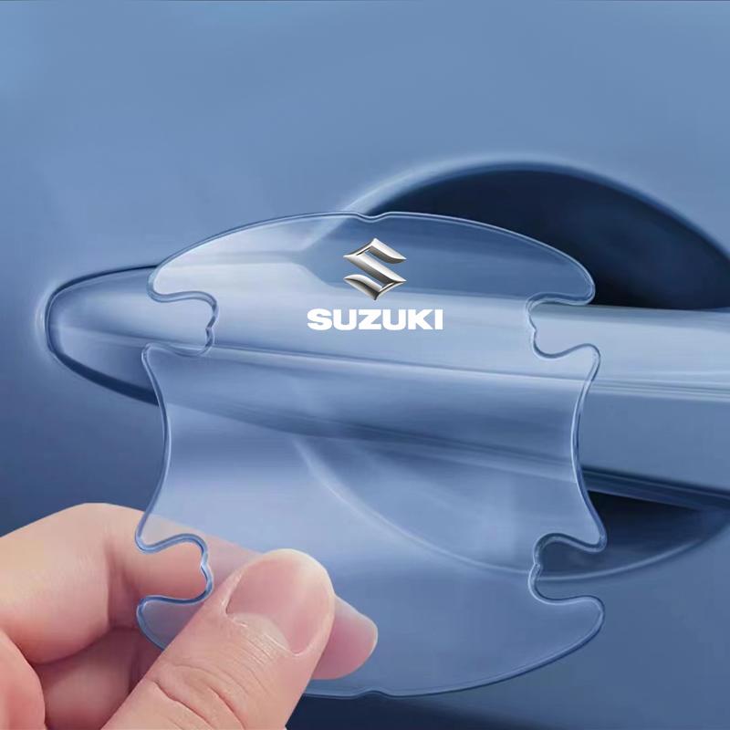 Car Body Anti-Collision Protection Strip Auto Door Handle Bowl Anti-Scratch Sticker for Suzuki Swift SX4 Samurai Sport Jimny Grand Vitara Alto GW250