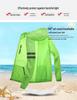 Men's Lightweight Ice Silk Sun Protection Jacket - Breathable, Trendy, Loose-Fit for Outdoor Activities & Fishing