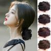 Fluffy Invisible Seamless Bun High Temperature Silk Hair Decoration New Hair Tie  Girls