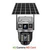 12MP 6K Solar 4G IP Camera CCTV Surveillance 10X Digital Zoom Outdoor Waterproof Monitor Pir Motion Detect Night Vision V380 Cam