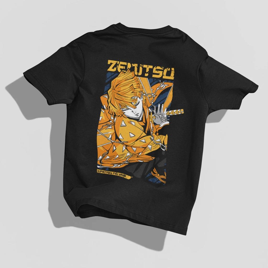 Anime Demon Slayer Character Graphic TShirt 100Cotton Oversized unisex Shirt Unisex Short Sleeve ONeck New Y2k Selling Popular