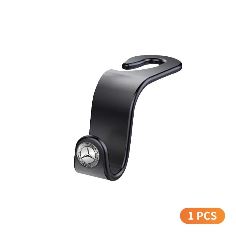 1/2Pcs Portable Car Seat Back Hooks Storage Accessories For Mercedes Benz AMG W206 W204 W205 W212 W213 W221 W222 W223 W251 W464