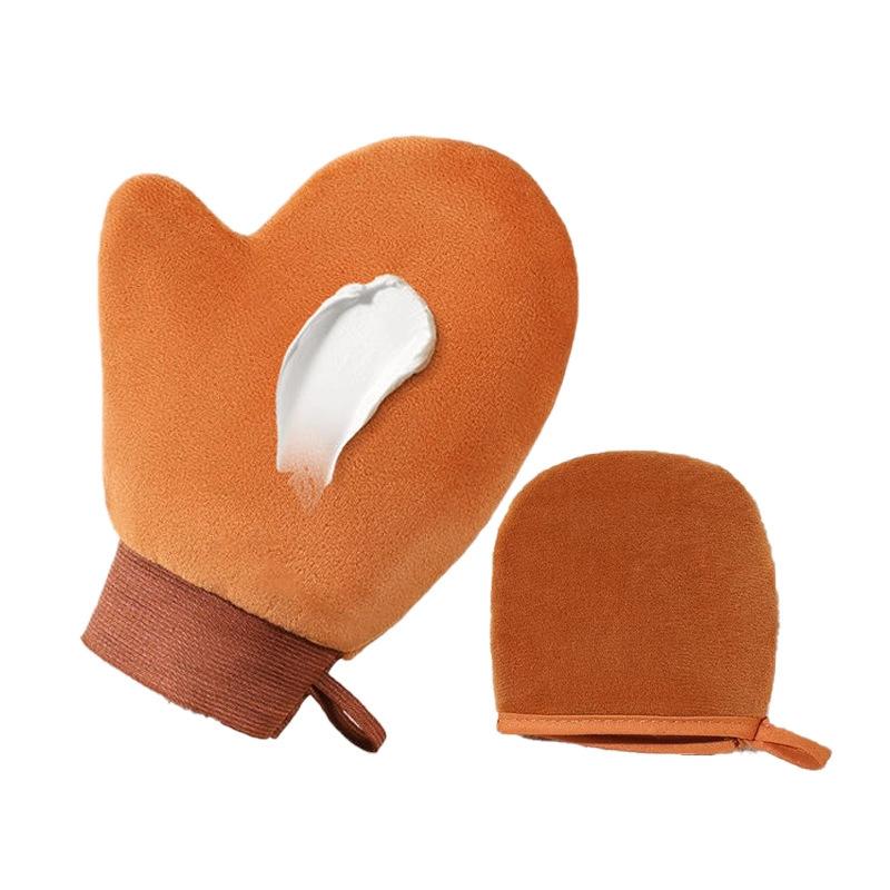 Body Lotion Gloves, Bath Towel, Tan Oil, Quick Application of Sunscreen, Essential Oil Massage, Plush Glove