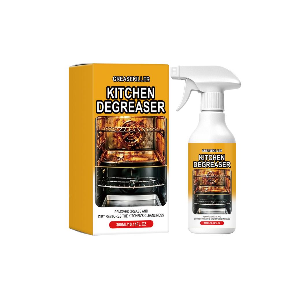 AMZ Kitchen Oil Stain Cleaner for Stoves, Range Hoods, Tiles, and Various Surfaces - Daily Household Kitchen Cleaning