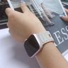 Magnetic Loop For Apple Watch Band 45mm 44mm 40mm 41mm 46mm Silicone Bracelet iWatch Series 10 9 8 7 6 5 se Ultra 2 strap 49mm