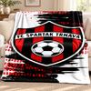 FC Spartak Trnava blanket Flannel Blanket Soft Cozy Plush Throw for Sofa Bed Lightweight Home Decoration Outdoor camping