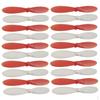 20Pcs Paddle Propeller For X4 H107L H107C H107D Quadcopter White and Red