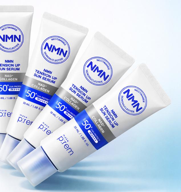 Make P:REM NMN Tension Up Sun Serum 50ml – Firming & UV Protection Care