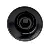 Musiclily Pro Guitar Top Hat Knobs, Inch-Standard Bell Knobs for USA Les Paul, LP, SG, and Gibson Electric Guitars, Black (Set of 4)