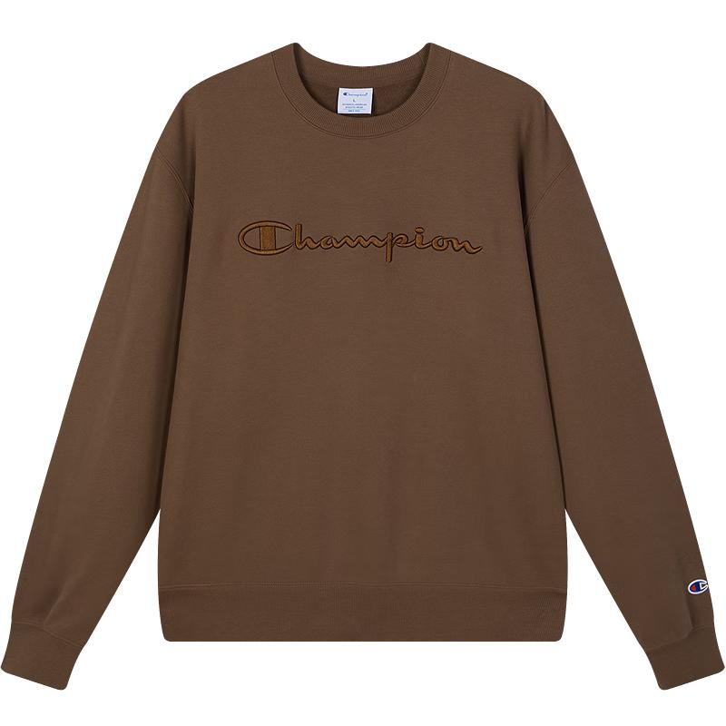 Champion Men's Script Logo Fleece Sweatshirt