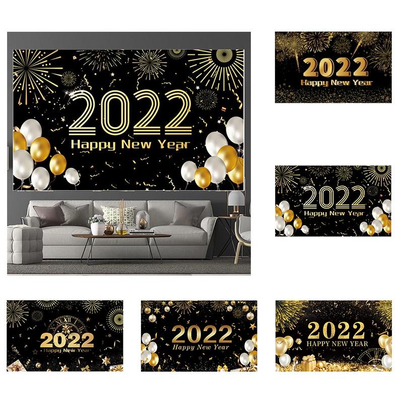 Glamorous Happy New Year 2022 Party Supplies Banner Perfect For Celebrating In Style