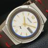 JAPAN VINTAGE ORIENT AUTOMATIC 46941 MENS WHITE COLOR DIAL WATCH A700154-5 R201-a700154