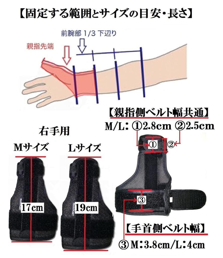 MARUMART by a Osuga Style Daumenbasis Handgelenk und Daumen Daumenbasis Daumengelenk Getrennt für Linke und Rechte Hände Links [Entwickelt 35-Jähriger Profi]