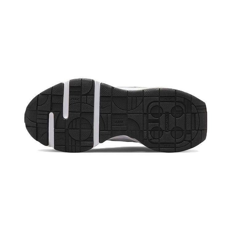 Nike Air Max INTRLK Cushioning, Wear Resistant Low Top Kids Lifestyle Shoes White Black Children Aged 3 7 Years Old DC9289-100