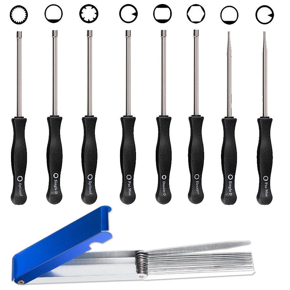 FineGood 8 Carburetor Adjusting Screwdriver Adjustment Tool Kit for Common 2-Cycle Engines with Carburetor