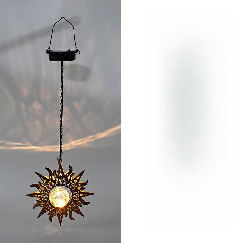 Solar Wave Chasing Outdoor Hanging Light