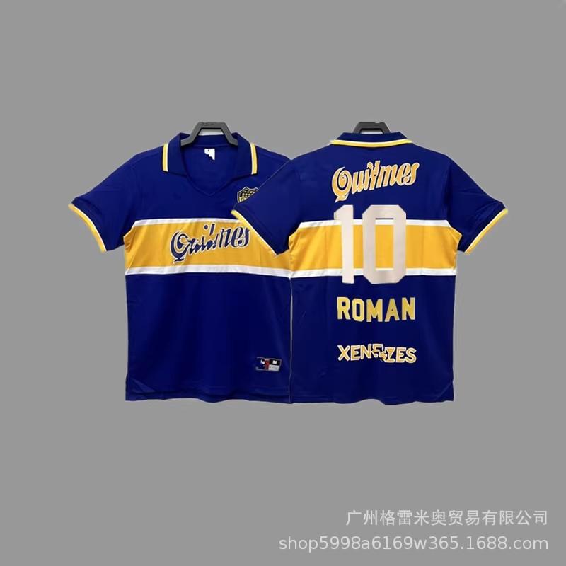 Boca Juniors Retro Football Jersey Collection 1981 Classic Modern Kits Fan Edition Modals Soft Comfort