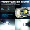 2X P21W LED 1156 BA15S BAU15S PY21W 1157 BAY15D P21/5W Led T20 7440 W21W WY21W 7443 W21/5W Żarówki 57SMD Samochód Kierunkowskaz Hamulec Światła cofania Lampa samochodowa