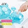 Decorative Money Holder Unbreakable Plastic Piggy Bank for Kids, Transparent Pig Shape Cash Coin Easy Access Bank, Saving Jar Box Nursery Bedroom