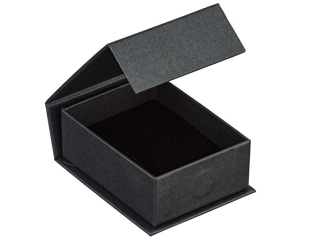 Black Gift Box Decorative Jewelry Packaging with Magnet Gift