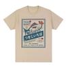 2025 Summer Japanese Tsukiji Market Fish Funny Meme Mens Women ONeck Vintage Harajuku Oversized 100 Pure Cotton Tshirt