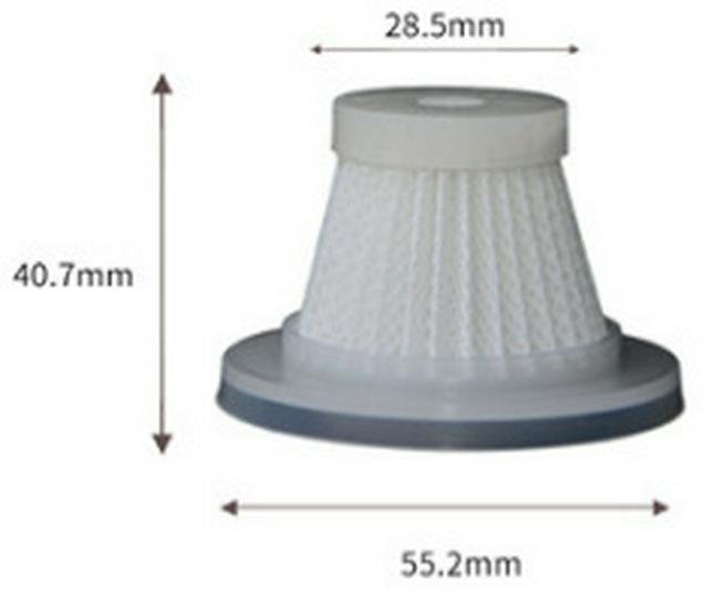 Wireless Handheld Car Vacuum Cleaner Accessory Set with HEPA Filter Screen and Universal Filter Element