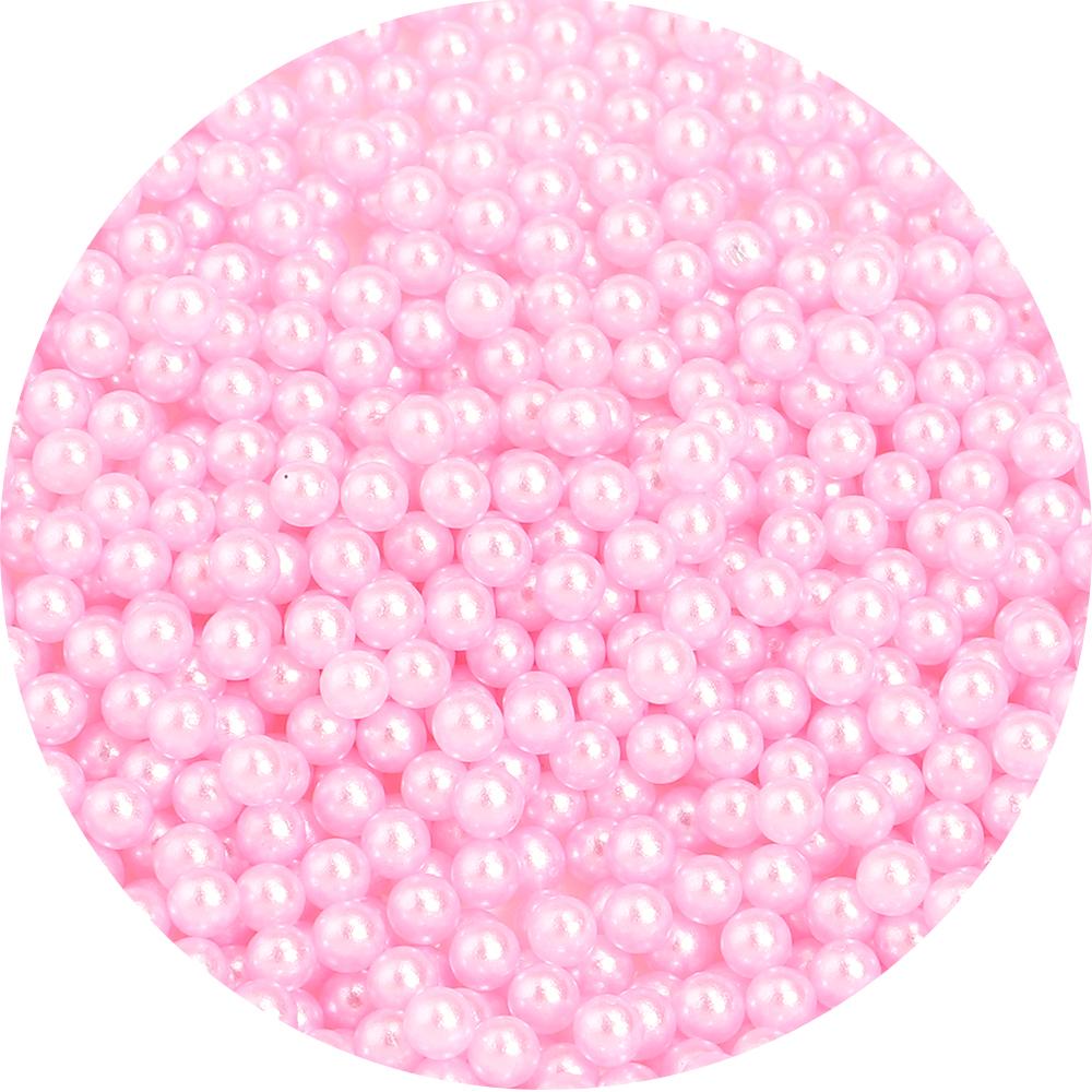2-12mm No Hole ABS Imitation Pearl Beads Solid Color Round Spacer Loose Beads For DIY Jewelry Making Bracelet Accessory