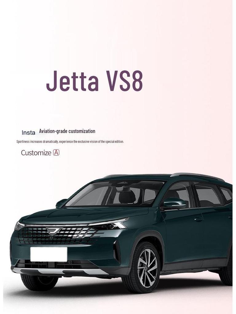 Jetta VS8 Wasserdichte TPE-Kofferraummatte - Auto-Innenzubehör