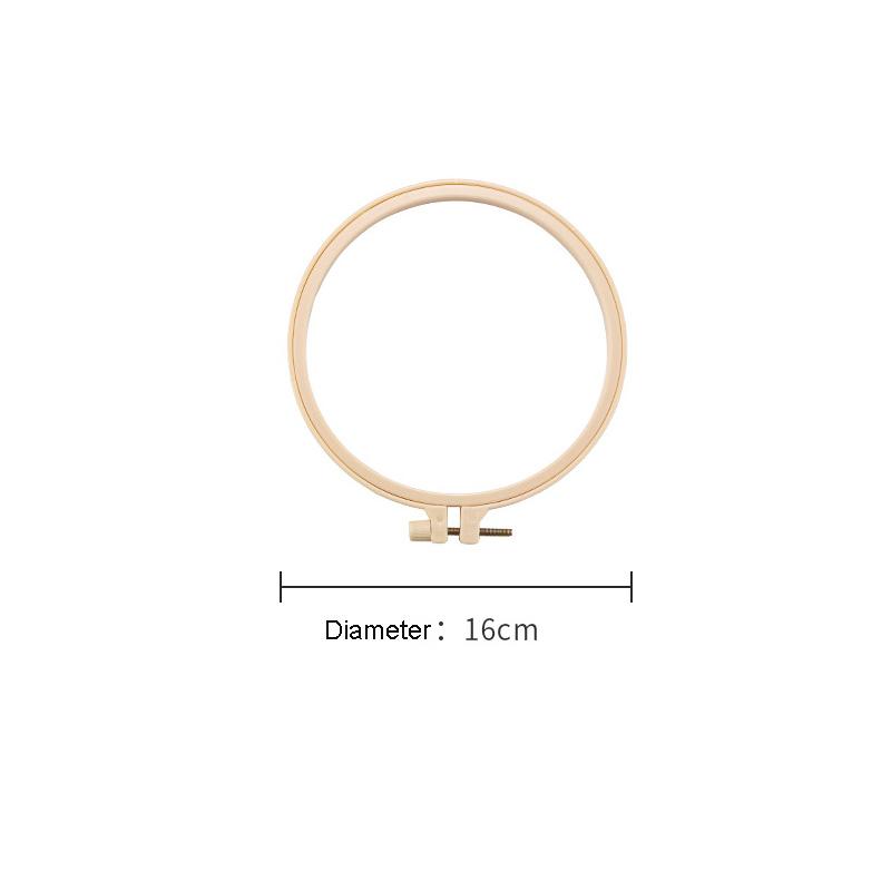 1pc 9/12/16/20/24/26.5cm Embroidery Hoop DIY Art Craft Cross Stitch Circle Round Hoop Ring Frame Adjustable Sewing Tools