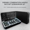 Ratcheting Screwdriver Set Ratchet Screwdriver Set Magnetic Hexagonal Wrench For Electronics Repair Projects