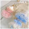 Puppy Dog Summer Skirt Clothing Pink Blue Simple Crystal Lace Sling Dresses For Small Medium Dog Chihuahua Pet Dog Clothes XXS-L