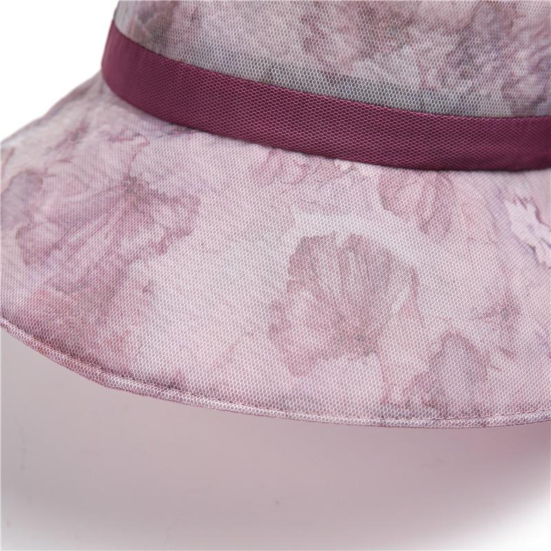 Summer big-brimmed sun hat women's sun hat spring and summer thin sunscreen basin hat
