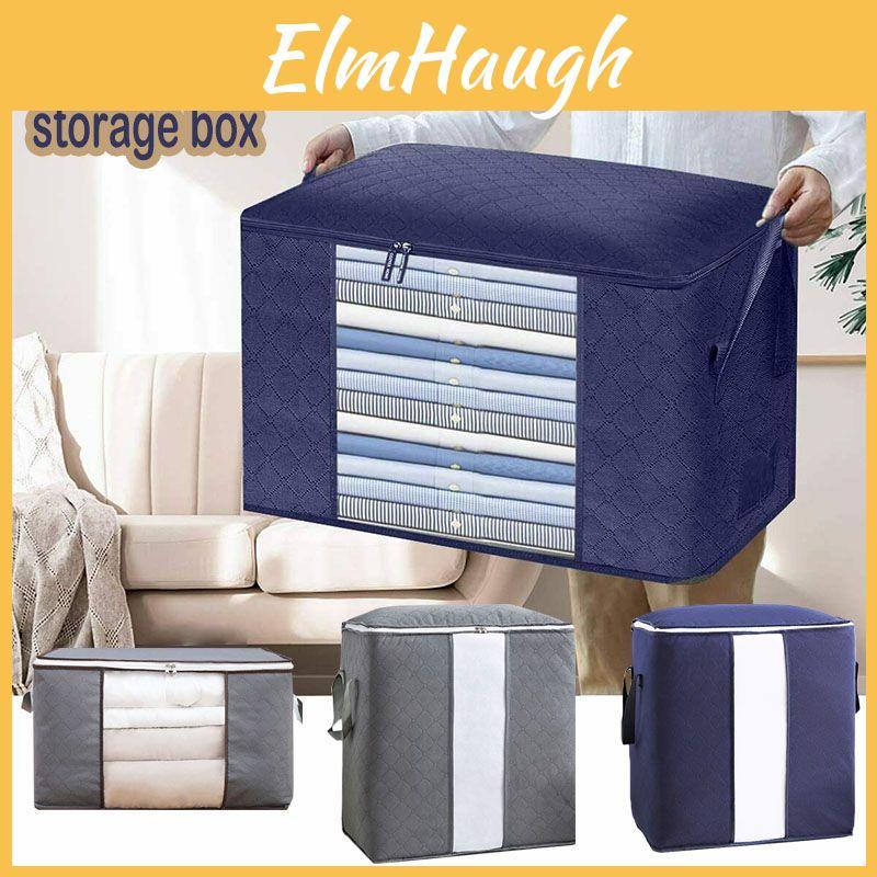 Versatile Large Underbed Storage Bag For Pillows And Quilts With Secure Zipper