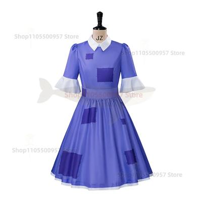Cartoon Amazing Ragatha Digital Circus Cosplay Costume For Adult Women Girls Dress Headband Outfits Halloween Carnival Suit Cos