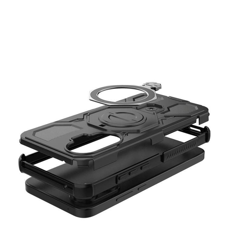 Magnetic Wireless Charge Cover For Xiaomi Poco F7 X7 Pro F7 Ultra Phone Holder Armor Case For Poco F7 Cover For Poco F7 Case