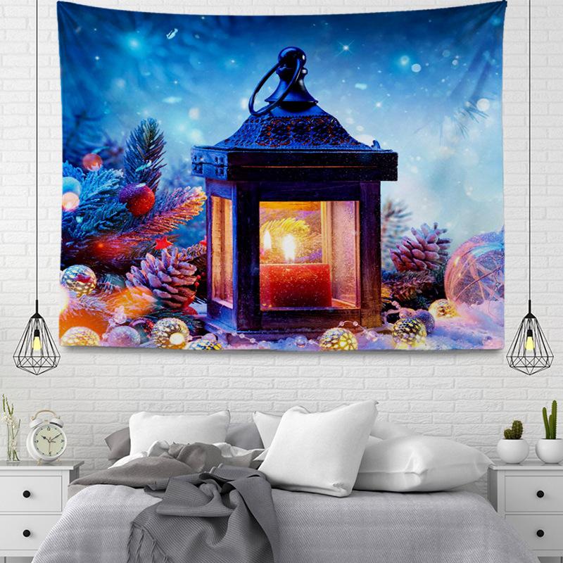 Christmas Style Series of Hanging Cloth Tapestries