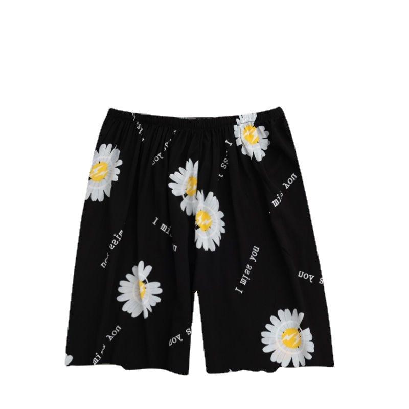 2023 Spring/Summer Women's Casual Cotton Rayon Beach Shorts - Non-Fading, Versatile 5-Point Design for Home or Outdoor Wear.