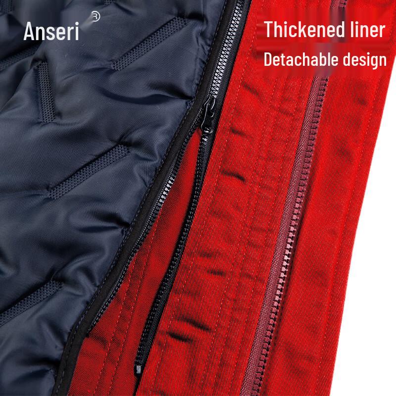 Ansai Rui Anti-static Acid-Resistant Warm Work Jacket