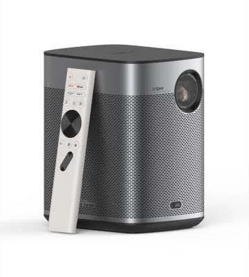 XGIMI Projektor vybavený službou Google Kompatibilní s 1080P 700ISO Lumen Technologie pro domácí použití palcová projekce hodiny přehrávání Halo+ (Nový) TV, Netflix,
