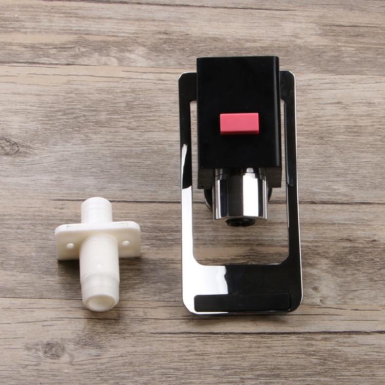 2 Pieces Water Dispenser Replacement Push Faucet with Two Water Valves Durable