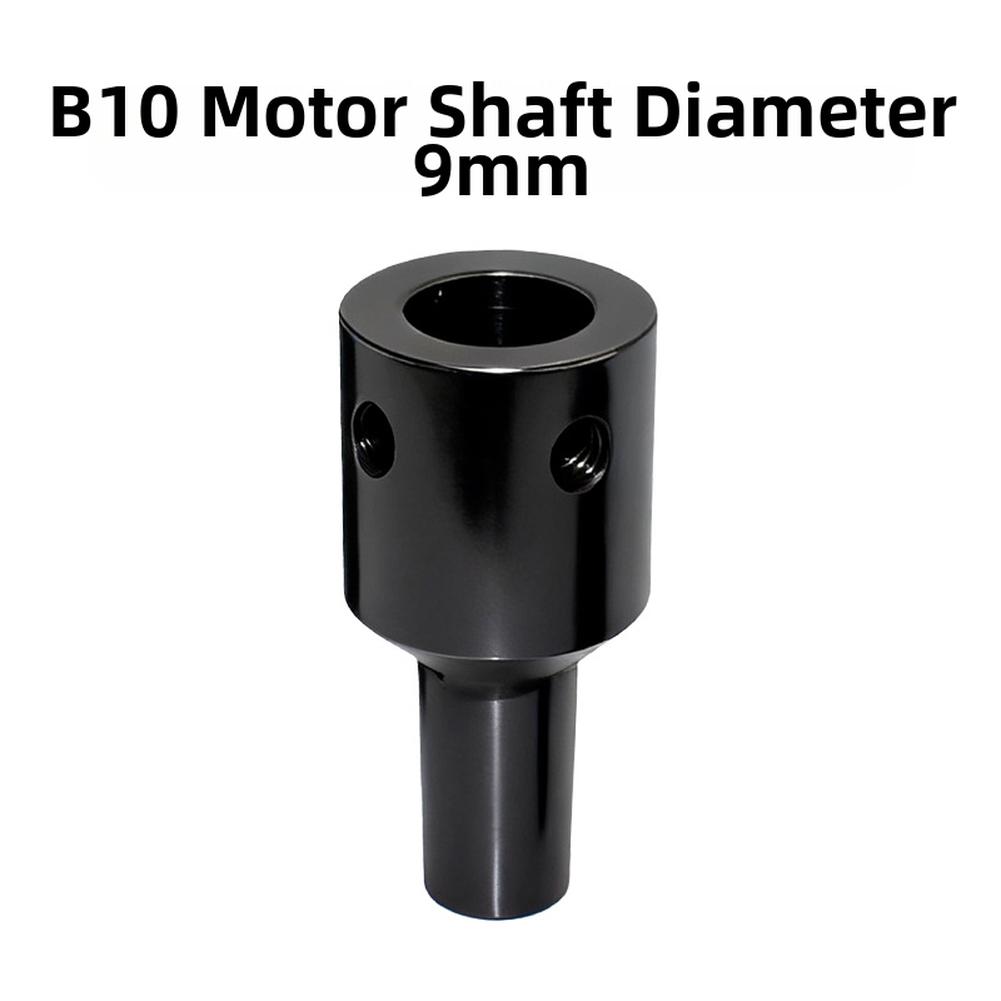 B10 Vrtací sklíčidlo Spojovací tyč Pouzdro pro spojení s hřídelí motoru s bočním zajišťovacím otvorem 4 mm až 12 mm Schodovitý ocelový hřídel