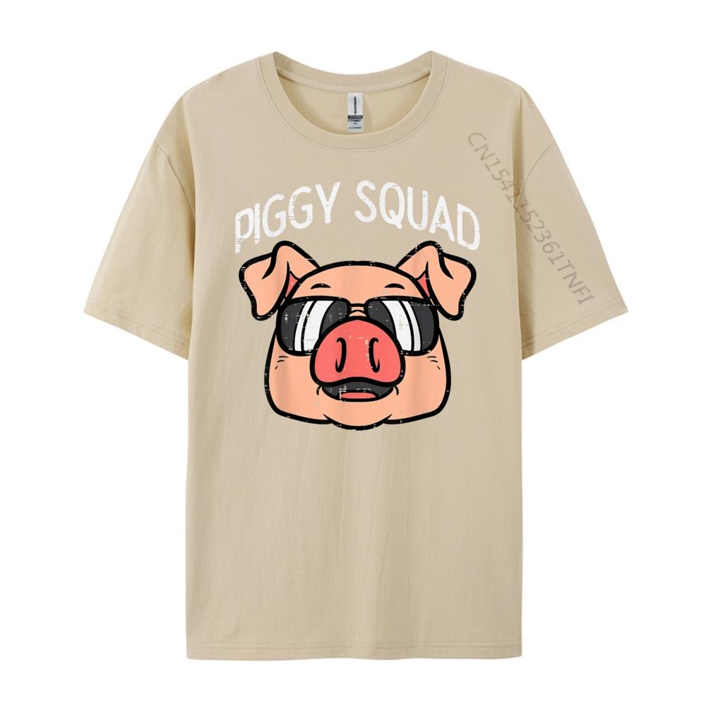 Piggy Squad Pig Farmer Hog Farm Animal 3XL Men Clothing Men Clothes Slogan