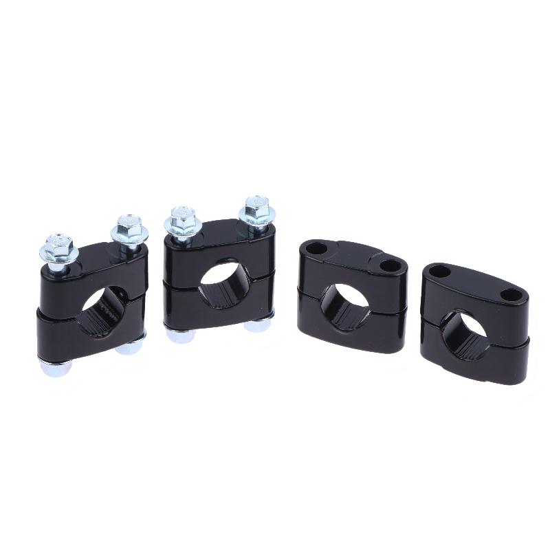 1Pair 22MM Handlebar Clamp Direction Fixing Clip Motorcycle Handlebar Clamp For Scooter ATV Quad Bike Handlebar Strength Support