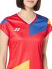Yonex Short Sleeve Game Ruby Red S Women's Shirt, (338)